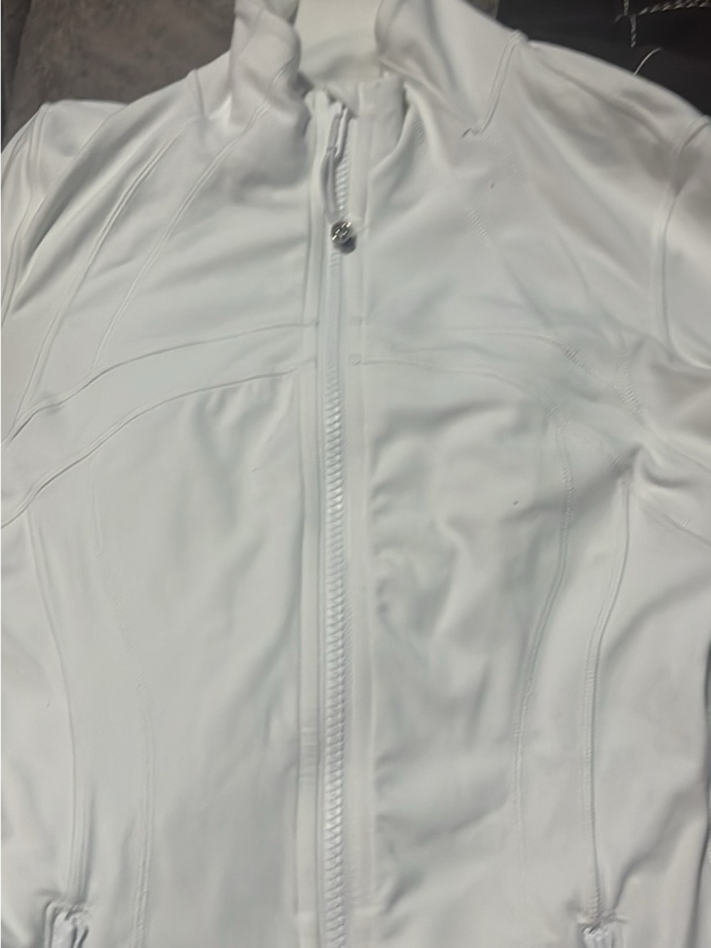 lululemon athletica White Full-Zip Performance Jacket